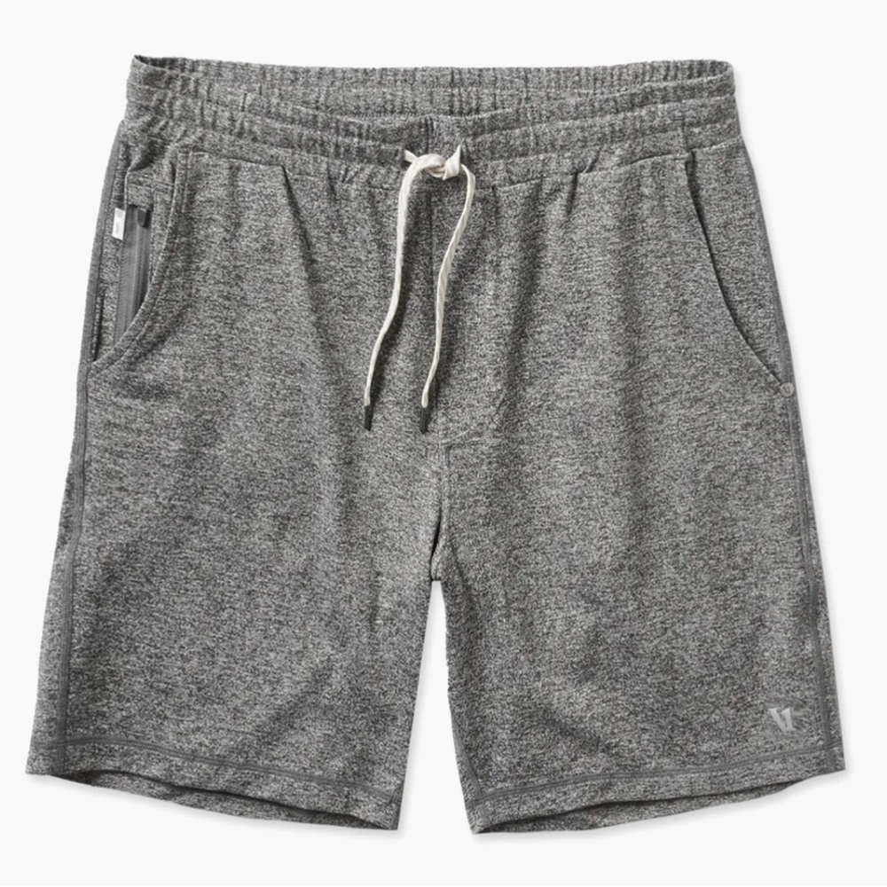 Vuori Ponto Shorts - Heather Grey - DreamKnit - Men’s S Small - New With Tags